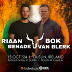Bok van Blerk en Riaan Benade in Ierland